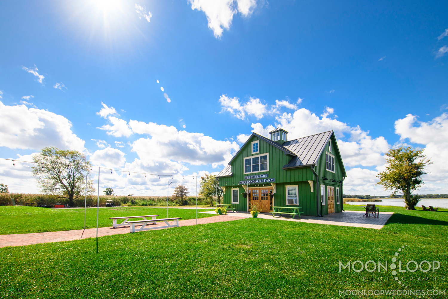 The Cider Barn Side view| Thousand Acre Farm