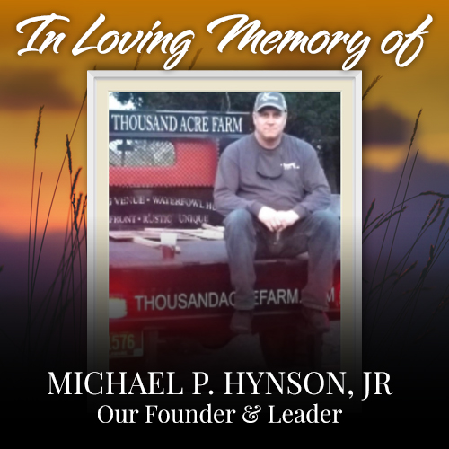 in loving memory of Michael P. Hyson Jr